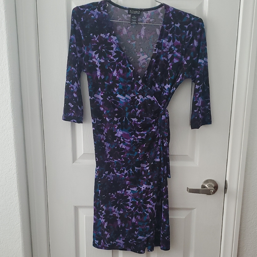 NWOT SOHO MULTICOLOR DRESS